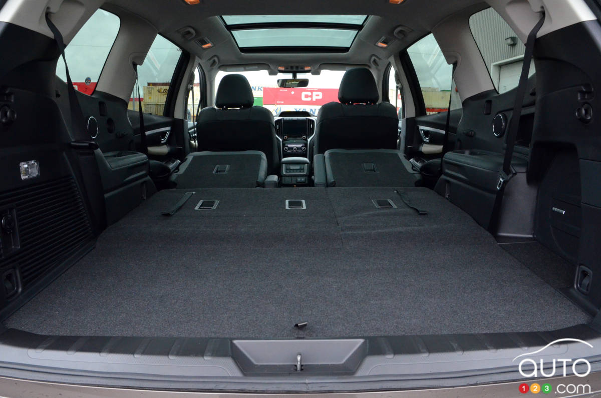 Subaru Ascent, espace de chargement